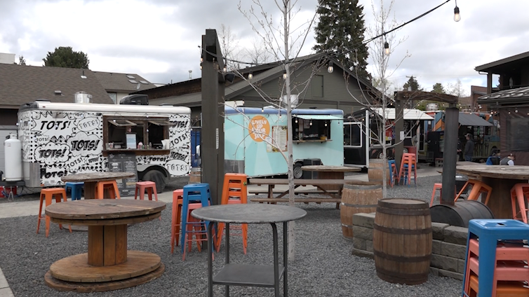 Do you regularly visit the area's food cart pods?